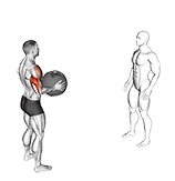 Medicine Ball Overhead Throw exercise demonstration