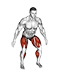 Shuffle exercise demonstration for Plyometrics, Body weight