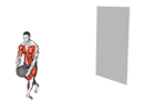 Medicine Ball Step Behind Rotational Throw exercise demonstration