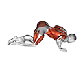 Child to Cobra Pose exercise demonstration for Stretching, Body weight