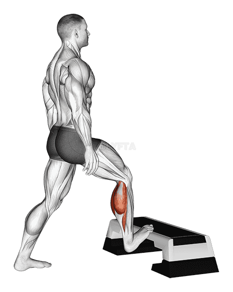 Standing Toe Up Achilles Stretch demonstration