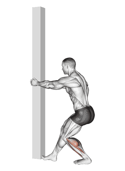 Tibial Stretch With Semi Flexed Knee demonstration