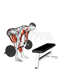 Barbell Complex - Stiff Leg Deadlift - Clean - Step demonstration