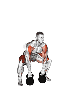 Kettlebell Sumo Deadlift with High Pull demonstration